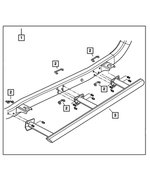 5066240AA - Mopar Accessories - Component Parts: M Bolt Bolt for Jeep: Wrangler Image