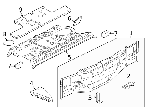 Rear Body for 2021 Nissan Maxima #0