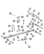 68033868AA - : U-bolt for Mopar Image