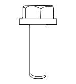WHT004259 - Cooling System: Water Pump Bolt for Volkswagen: Routan Image