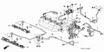 17114PGKA00 - Engine: TUBE, PRESSURE REGULATOR for Honda Image