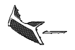 5310206380 - : Lower Grille for Toyota Image