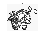 11539896577 - Cooling System: Thermostat Unit for BMW Image