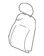 1CX181D5AA - : Seat Back Cover for Chrysler: PT Cruiser Image