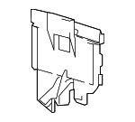 5Q0927165G - Electrical: End Plate for Volkswagen: Arteon, Atlas, Atlas Cross Sport, e-Golf, Golf, Golf Alltrack, Golf R, Golf SportWagen, GTI, Jetta, Taos, Tiguan Image