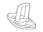 81210C5000 - Body: Lift-gate Lock Striker Plate for Hyundai Image