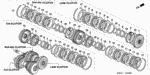22510PLXA01 - Transmission - Automatic: GUIDE, LOW CLUTCH for Honda Image