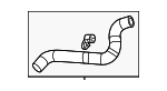 84764256 - Cooling System: Upper Hose for Cadillac: CT4 Image