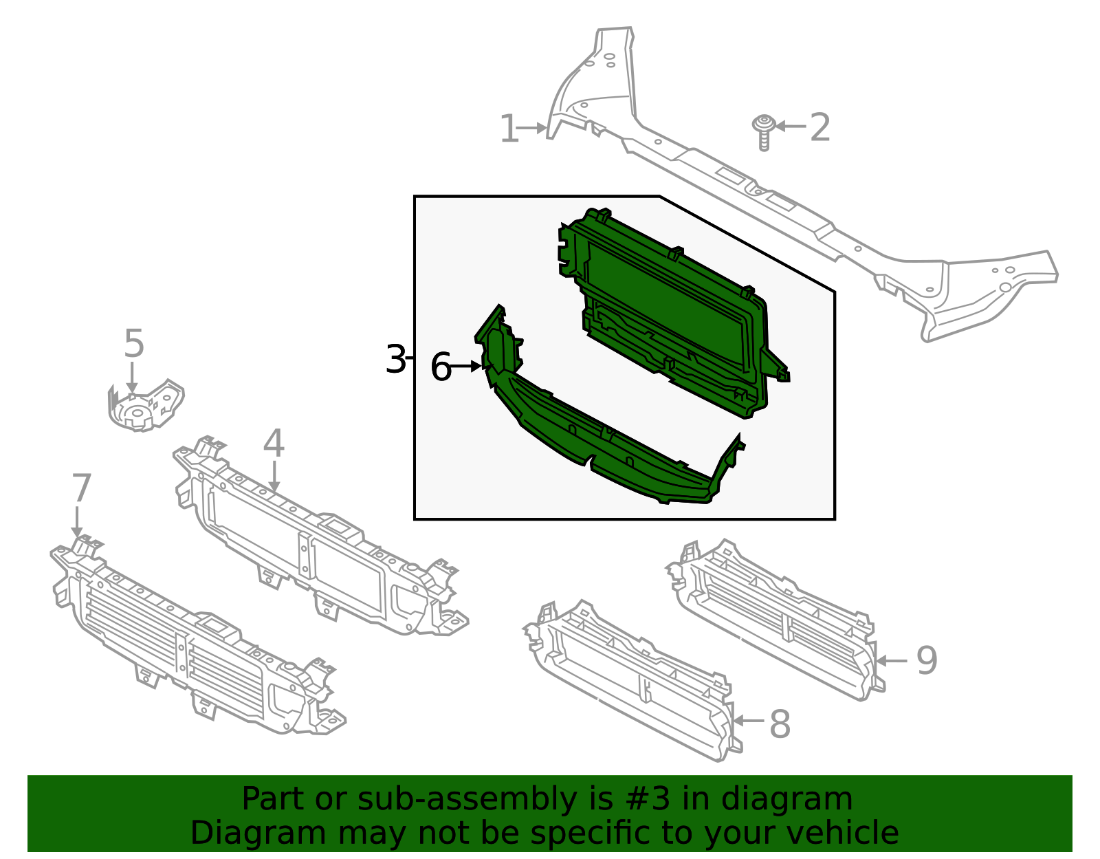 31455483 - High-Quality Radiator Support Air Duct for 2019-2025 Volvo ...