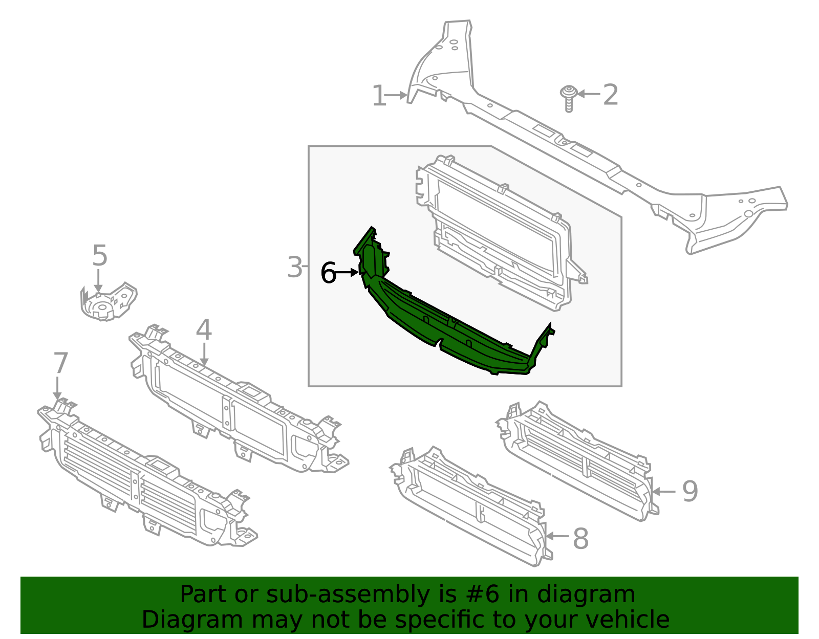 Genuine Support Seal for 2019-2025 Volvo | Part# 31455591