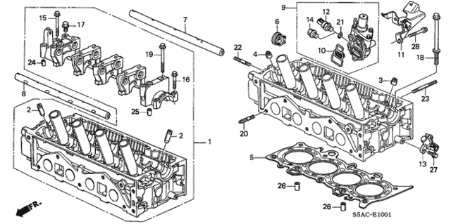 Cylinder Head (VTEC) for 2005 Honda Civic #0