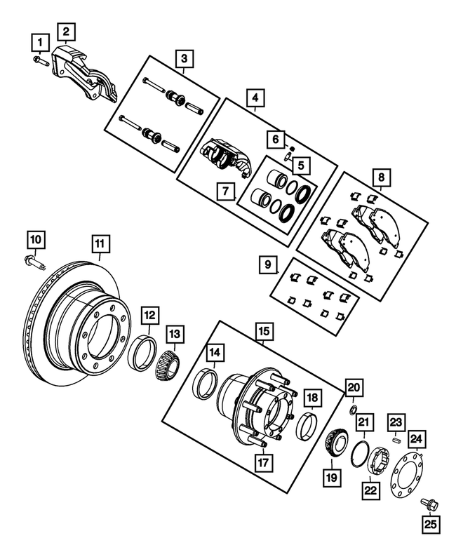 R8049177AC - Brakes: Disc Brake Caliper Assembly, Remanufactured, Left for Mopar Image