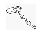 4260706030 - Electrical: TPMS Sensor for Toyota: Avalon, Camry, RAV4, Sequoia, Tacoma, Tundra Image