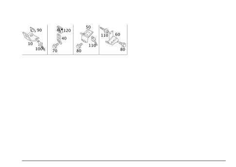Child Seat Mounting for 2008 Mercedes-Benz CLS550 #0