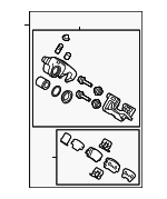 58210C6000 - : Caliper Assembly for Kia: Sorento Image