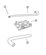 4792851AA - Engine 3.5L Six Cylinder: Make Up Air Hose for Mopar Image