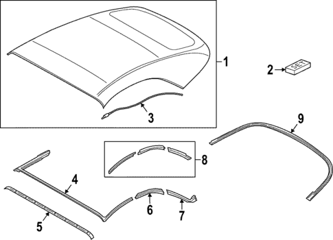 Top & Components for 2022 Porsche 911 #0