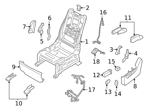 Power Seats for 2018 INFINITI QX80 #3