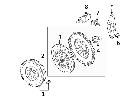 Transmission Components for 2007 BMW M6 #0