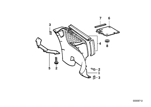 46632309201 - Frame and Mounting Parts: Sheet Metal Screw - St 4.2X19 for BMW-Motorrad Image