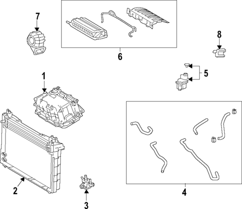 Cooling System for 2021 Toyota Avalon #0