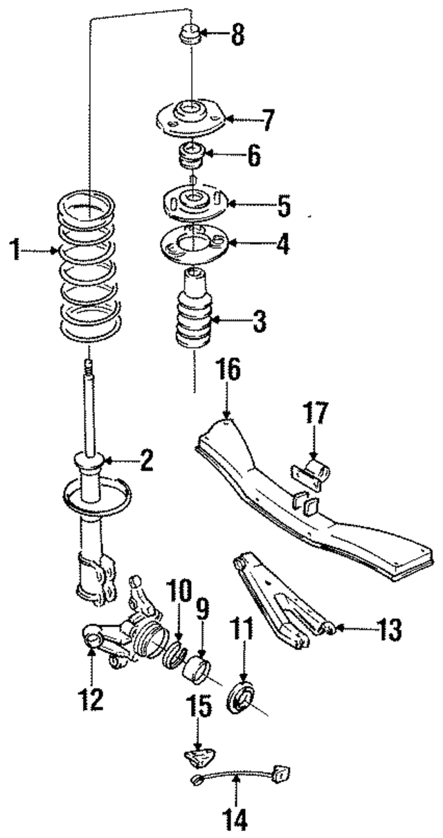 4302170A55 - : Axle Housing for Nissan: Sentra Image