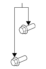 90001S10010 - Electrical: Tail Lamp Assembly Bolt for Acura Image
