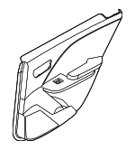 83307GG020D74 - Body: Door Trim Panel for Kia Image