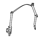 UX53BD1AE - Electrical: Retractor Assembly for Chrysler: 300 | Dodge: Charger, Magnum Image