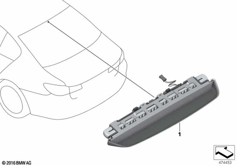 Third Stoplamp for 2022 BMW M5 #0