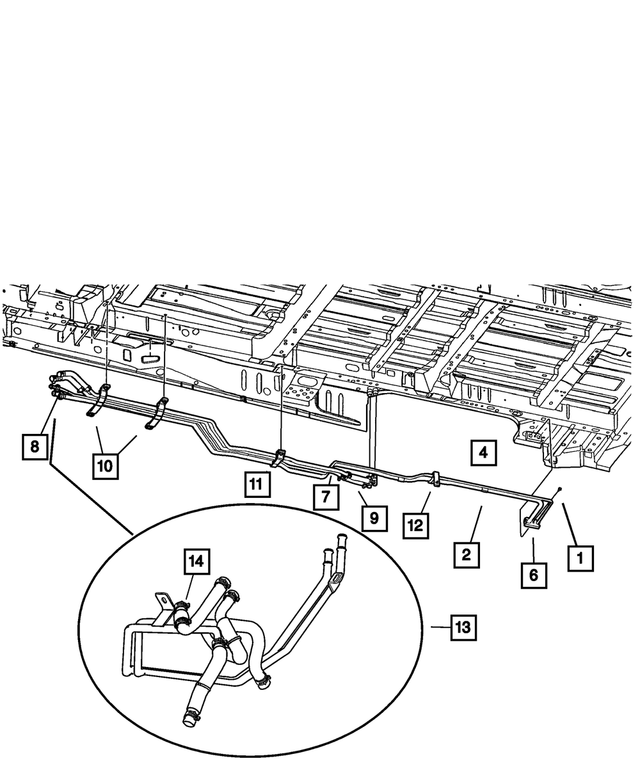 HHR00058AB - : Hose for Mopar Image