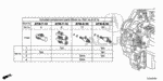 28015R90307 - Transmission - Automatic: SOLENOID SET C, SHIFT for Acura Image