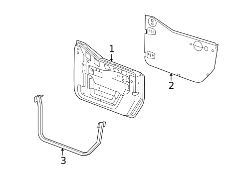 Door & Components for 2018 Jeep Wrangler JK #2