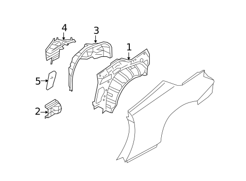 Inner Structure for 2010 INFINITI G37 #2