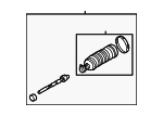 LR129168 - Steering: Inner Tie Rod for Land Rover: Defender 110, Defender 130, Defender 90, Discovery, Range Rover, Range Rover Sport Image