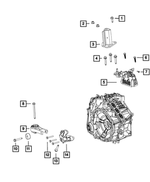 6510300AA - Si-EVT; Hybrid Automatic Transmission: Hex Head Screw And Washer for Mopar Image
