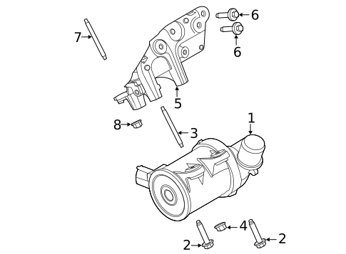 Water Pump for 2025 Lincoln Corsair #0