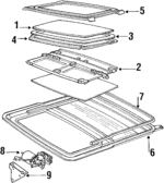 8579211 - Electrical: Sealed Beam for Saab: 900, 9000 Image