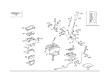 1402604598 - Gearshift Mechanism: Switching Unit for Mercedes-Benz Image
