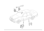 220820001064 - Electrical System: Switch for Mercedes-Benz: 600SL, C280, C43 AMG, CL500, CL55 AMG, CLK430, E420, E430, G55 AMG, S430, S55 AMG, SL320, SL500, SL55 AMG, SL550, SL600, SL63 AMG, SL65 AMG, SLK230, SLK320 Image