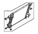 RAD243 - Belts &amp; Cooling: Motorcraftâ„¢ Radiator for Ford Image