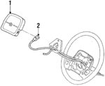 4728281 - Electrical: Front Sensor for Chrysler: Imperial, LeBaron, New Yorker | Dodge: Dynasty, Shadow, Spirit Image