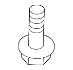 9CF600516B - Body: Bumper Cover Screw for Mazda Image