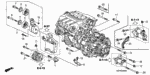 90051PE0000 - Engine: BOLT, FLANGE (12X70) for Acura Image
