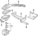 17210PR3000 - : Cover for Acura Image
