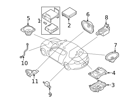 Sound System for 2004 Mazda RX-8 #0