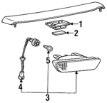 8721823010 - Electrical: Lamp Housing for Hyundai: Scoupe Image