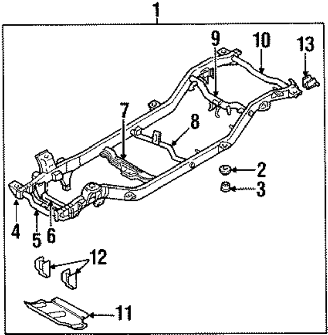 K01138860D - : Under Cover for Kia Image