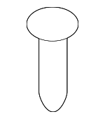 1249605163 - Body: Cup Holder Screw for Hyundai: Elantra N, Genesis Coupe, Veloster, Veloster N Image