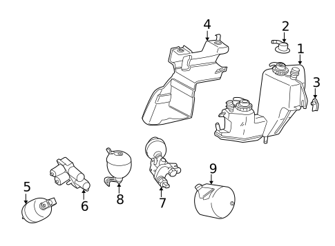 Auto Leveling Components for 2005 Mercedes-Benz S600 #0